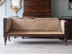 A William IV Mahogany Sofa or Daybed