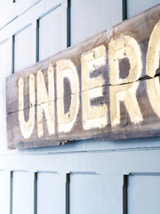 A 19th Century "Underclothing" Trade Sign