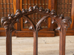 A William IV Gothic Oak Chair