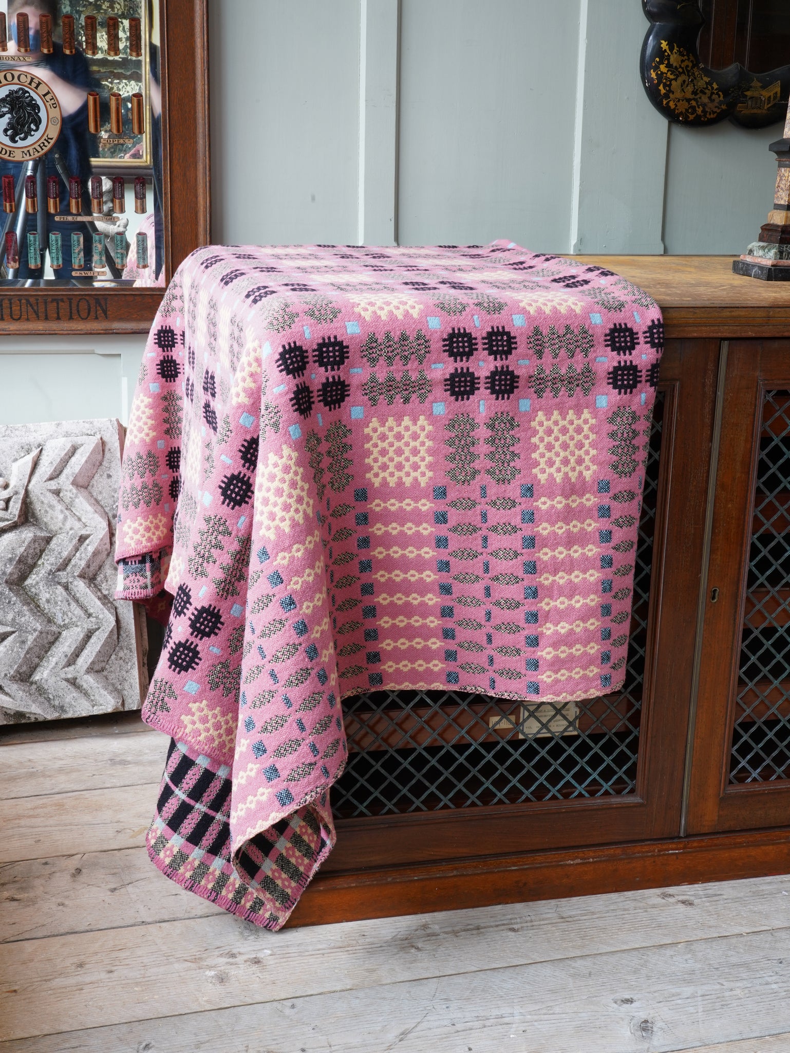 A Caernarfon Tapestry Bed Cover Drew Pritchard Ltd