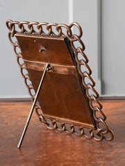 Edwardian Brass Easel Picture Frame