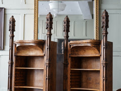 A Pair of 19th Century Gothic Bookcases