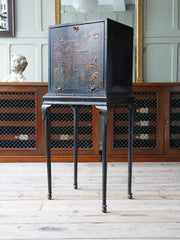 An 18th Century Chinoiserie Cabinet on Stand