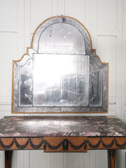 A Queen Anne Overmantel Mirror