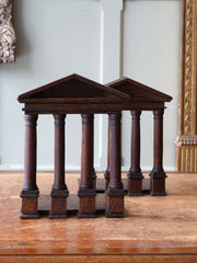 Neo Classical Temple Book Ends