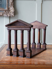 Neo Classical Temple Book Ends