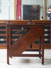An 18th Century Metamorphic Table & Library Steps