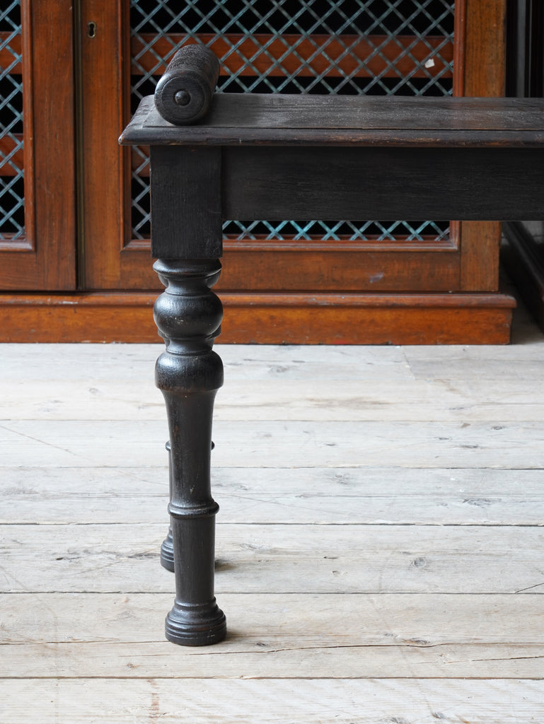 An Early 19th Century Oak Hall Bench
