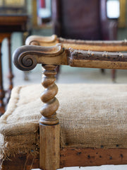 A 19th Century Walnut Desk Chair by Hindley & Sons