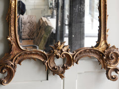 A Late 18th Century Gilt Wood Mirror