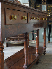 An 18th Century Welsh Oak Dresser Base