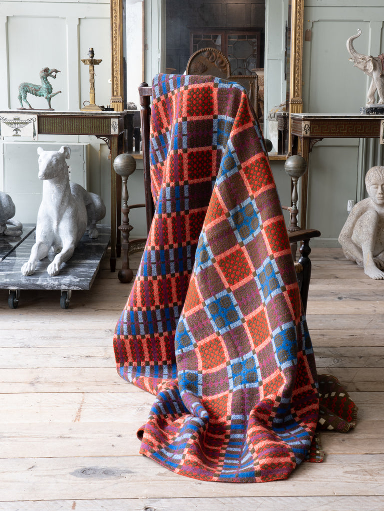 A Traditional Welsh Tapestry Blanket Drew Pritchard Ltd