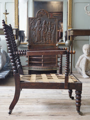 A 19th Century Faux Rosewood Bobbin Chair