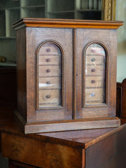 A 19th Century Collectors Cabinet