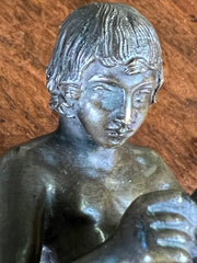A 19th Century Grand Tour bronze of Spinero