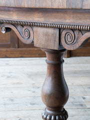 A Regency Rosewood Library Table