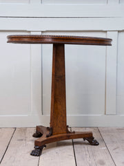 A Regency Amboyna occasional Table