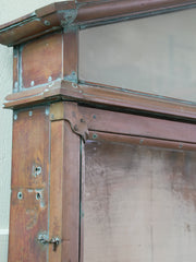 A Edwardian Copper Display Cabinet