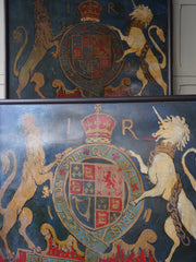 Oil On Board Coat of Arms