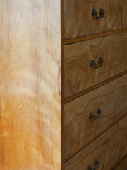 Flame Maple Chest of Drawers