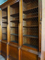 A 19th Century Oak Library Bookcase