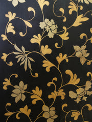 An Early 19th Century Chinese Export Eight-Fold Lacquer Screen