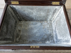 A Mahogany Sarcophagus Form Wine Cooler