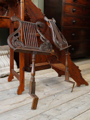 19th Century Lyre Form Sheet Music Stands