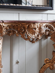 French Rococo Console Table