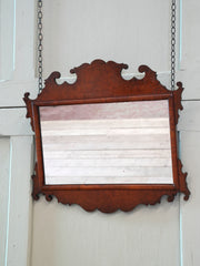 A George II Burr Walnut Mirror