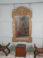 A 19th Century Baltic Faux Timber Gilt Mirror