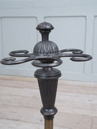 A Cast Iron & Brass Stick Stand