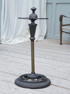 A Cast Iron & Brass Stick Stand