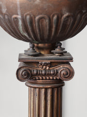 A 19th Century Pillar Lamp