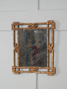 A 19th Century Giltwood & Gesso Mirror