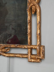 A 19th Century Giltwood & Gesso Mirror