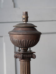 A 19th Century Pillar Lamp