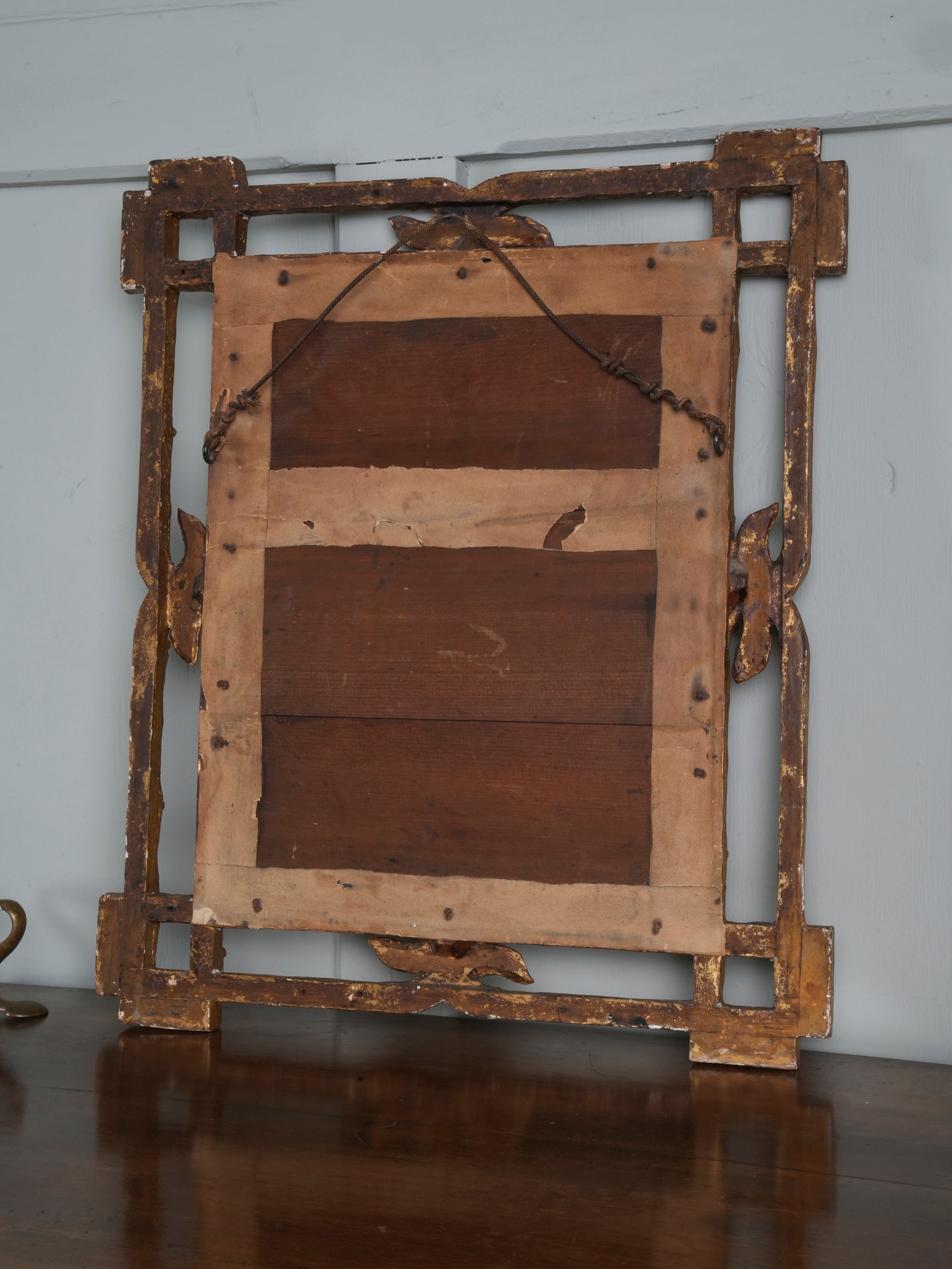 A 19th Century Giltwood & Gesso Mirror