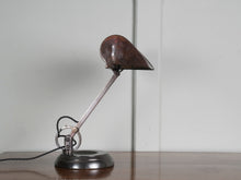 A 1930s Brass Bankers Desk Lamp