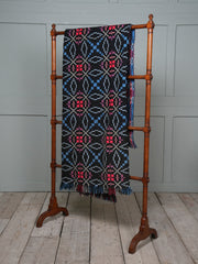 A Welsh “Liquorice Allsort” Tapestry Blanket