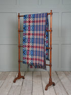 A Welsh “Liquorice Allsort” Tapestry Blanket