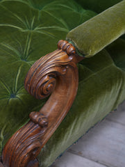 A William IV Birds Eye Maple Armchair