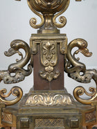 A Gilt Brass & Copper Table Lamp
