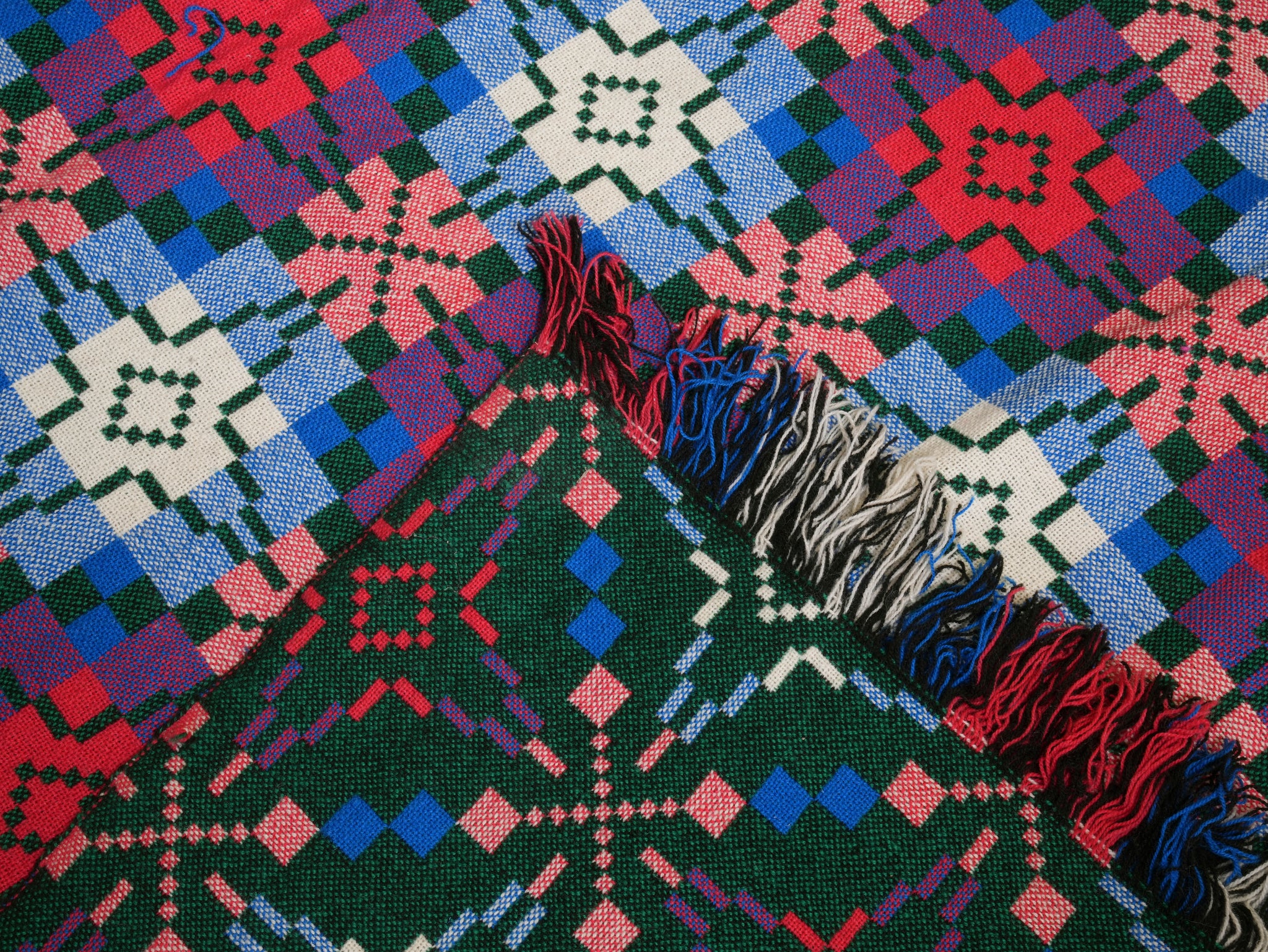 A Tregwynt Mill Welsh Tapestry Blanket Drew Pritchard Ltd