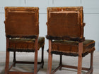 A Set of Four Oak Renaissance Revival Side Chairs