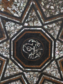 A Large Octagonal Ottoman Occasional Table