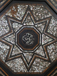 A Large Octagonal Ottoman Occasional Table