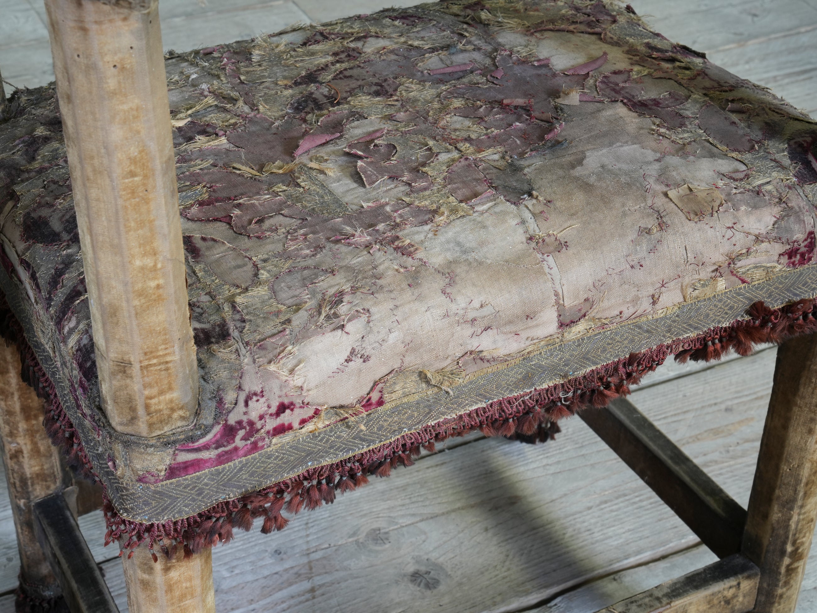 A Pair of Velvet Chairs in the manner of Lenygon & Sons