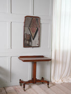 A Queen Anne Mahogany Pier Mirror