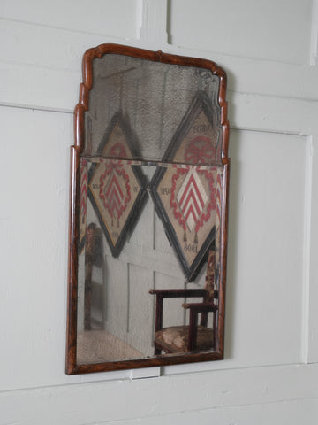 A Queen Anne Mahogany Pier Mirror